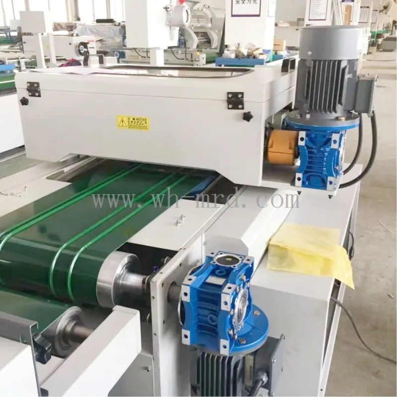 Máquina de pegado posterior de acero automático