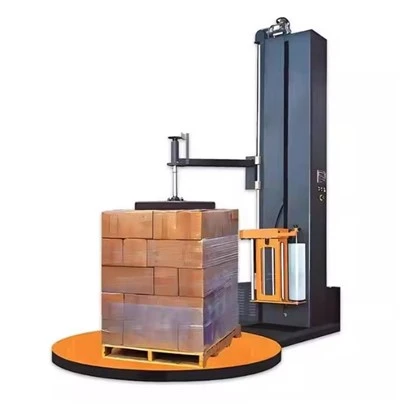Envolvedora automática de película estirable para almacén